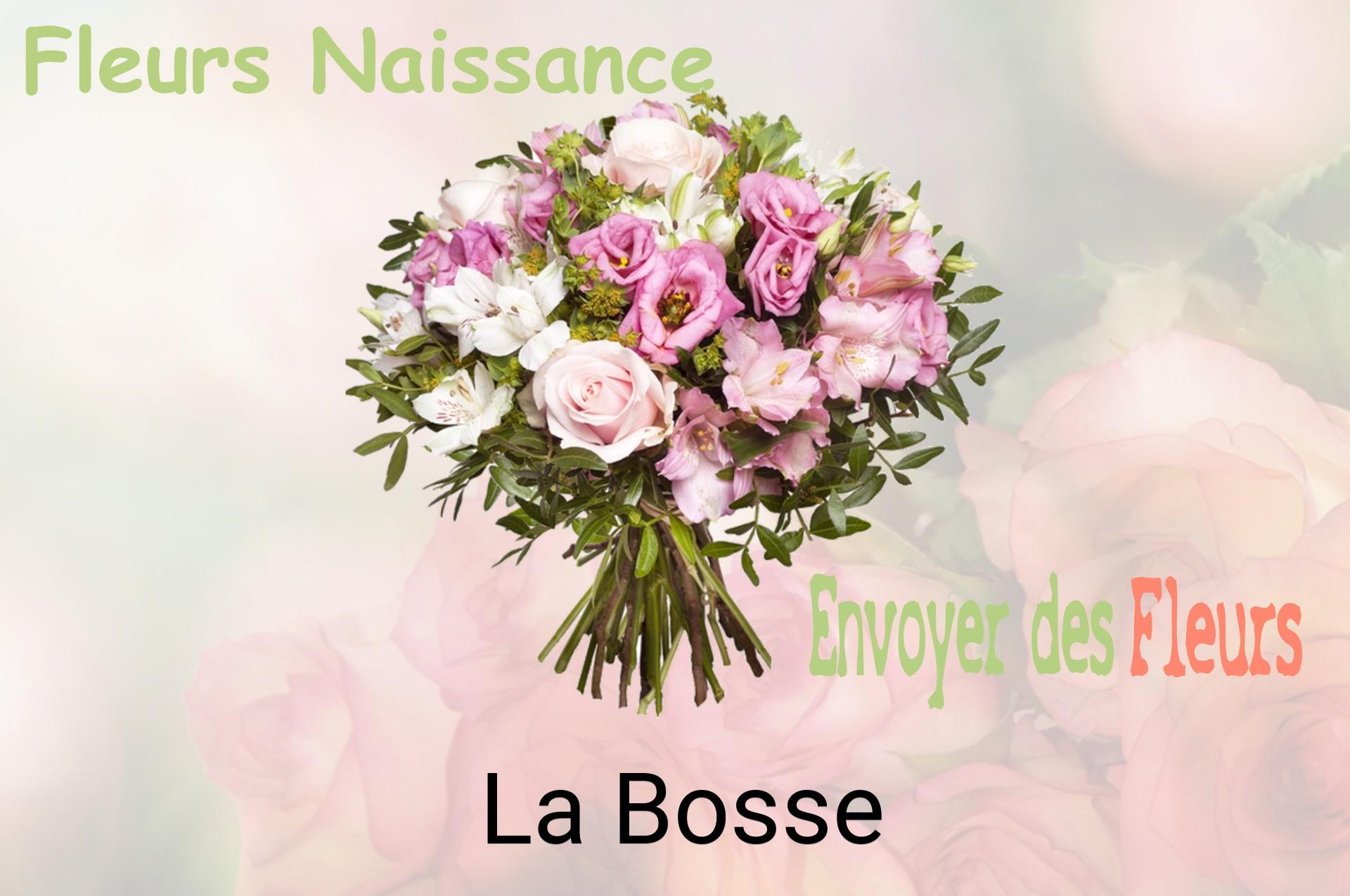 Bouquet de fleurs de naissance livré à La Bosse
